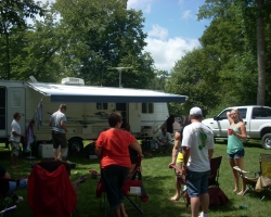group of campers