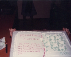 Confirmation cake