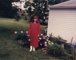 Sherene at graduation