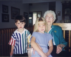 Austin, Ashley and Grandma