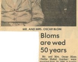 Oscar Blom's 50th Anniversary